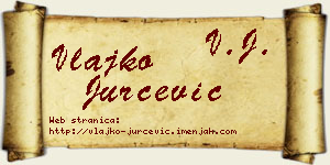 Vlajko Jurčević vizit kartica